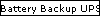 Battery Backup UPS